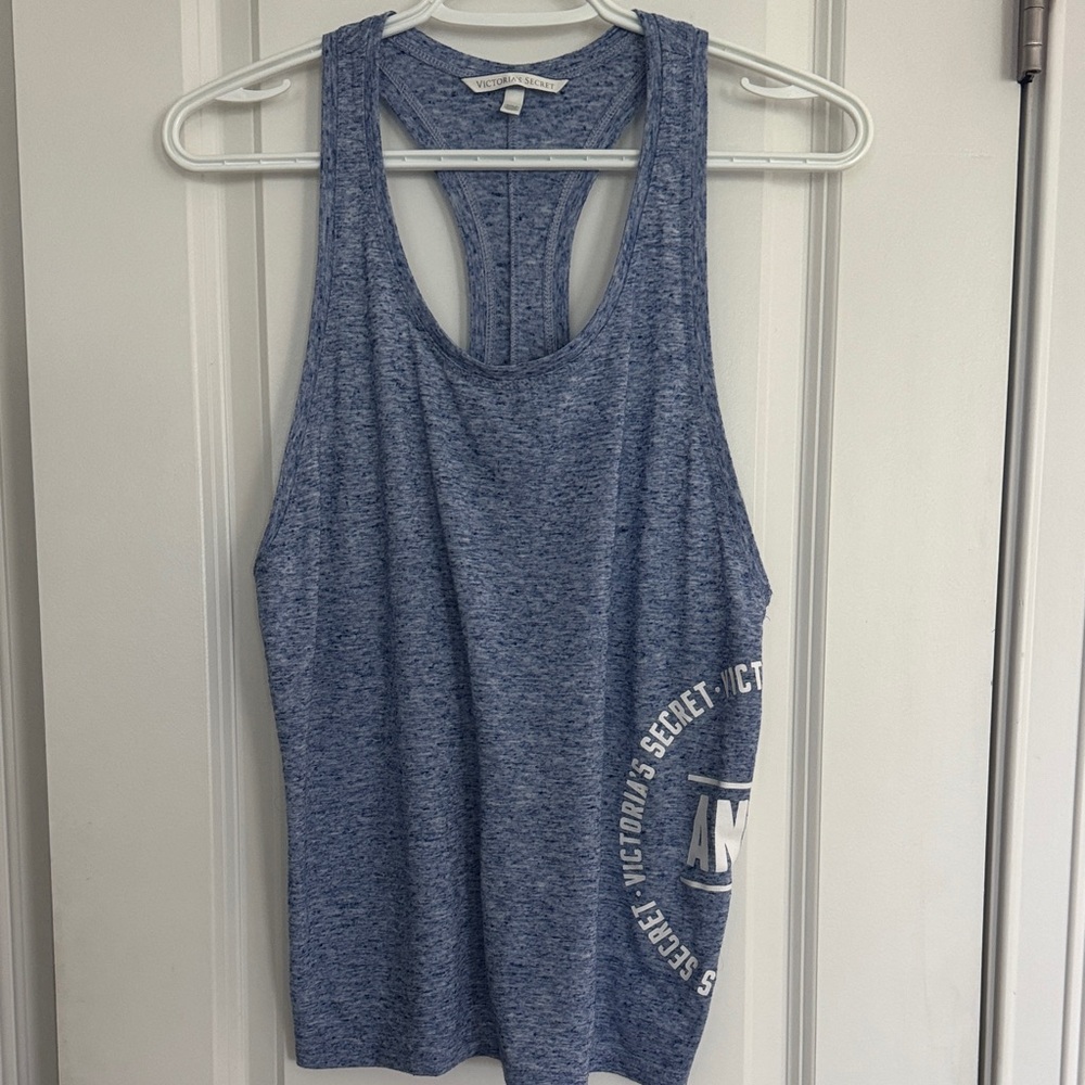 Victoria's Secret Heather Blue Tank Top - Picture 1 of 4